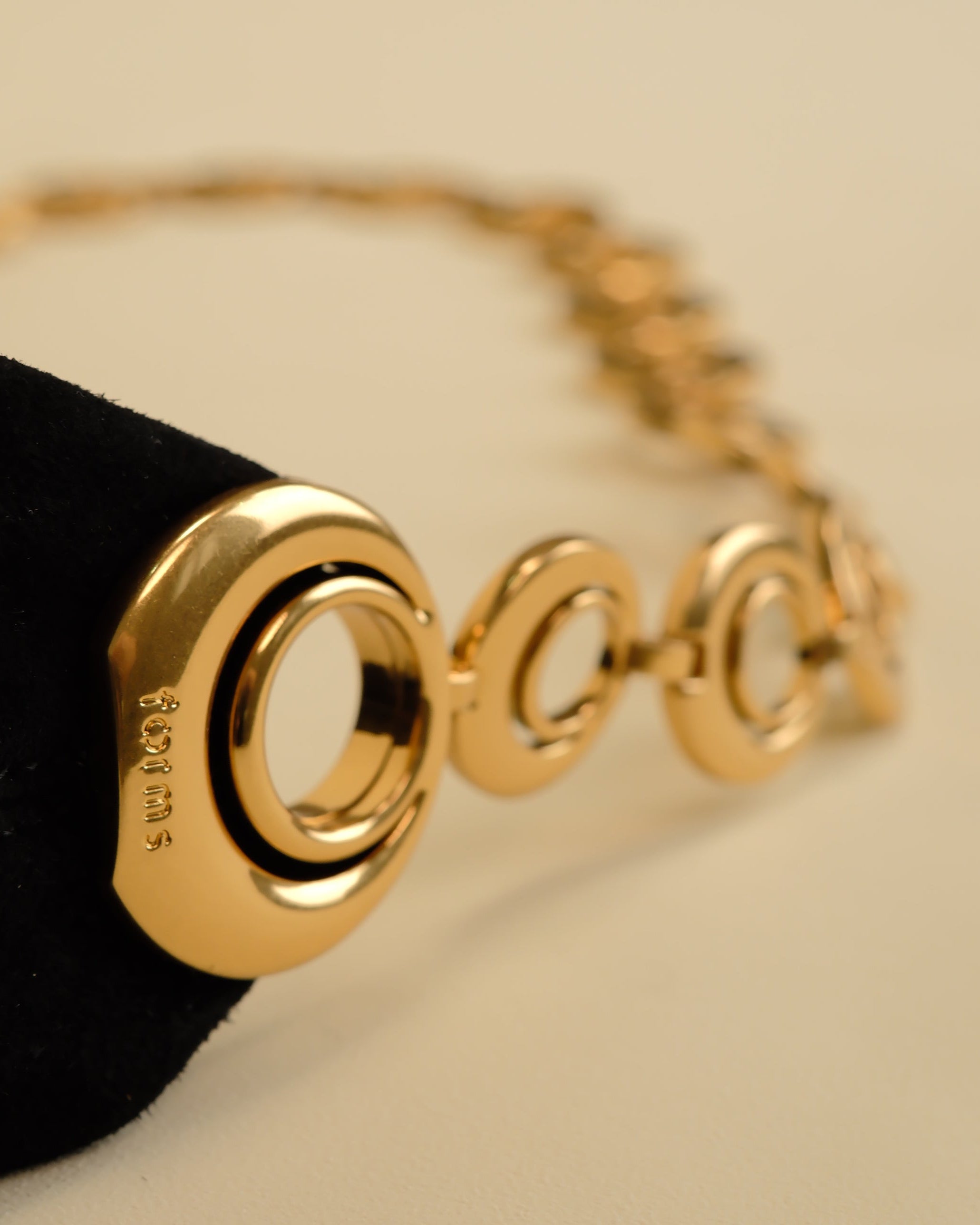 Luna Bag | Small Black with Gold Chain