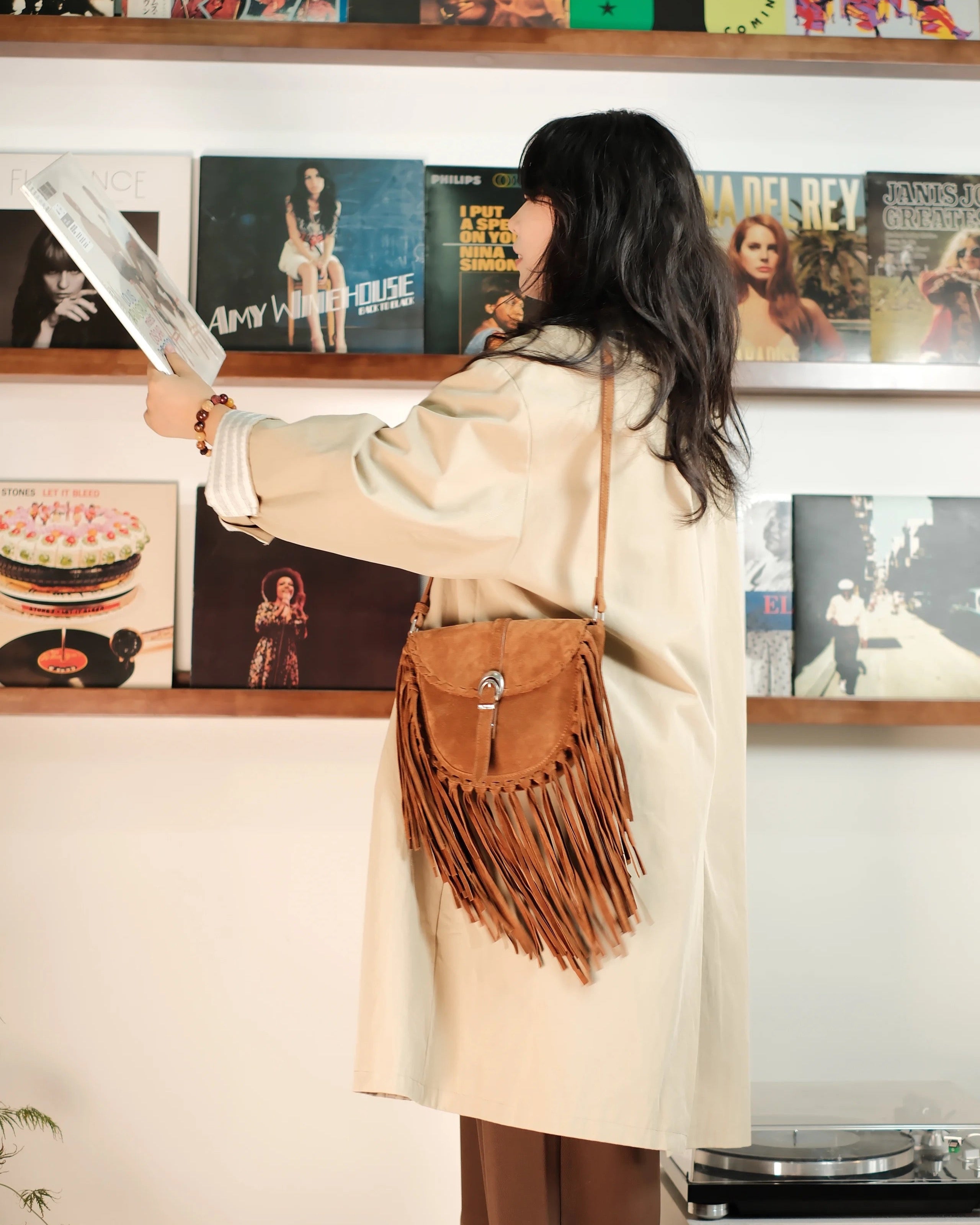 Fringe Bag | Brown