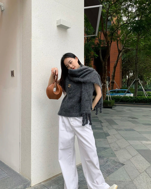Fortune Cookie Bag | Brown